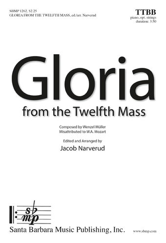 Gloria - TTBB Octavo