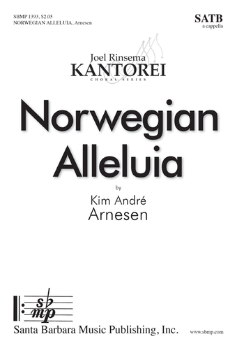 Norwegian Alleluia - SATB Octavo