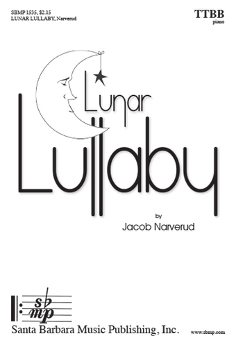 Lunar Lullaby - TTBB Octavo