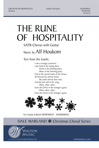 The Rune Of Hospitality (Vocal Score)