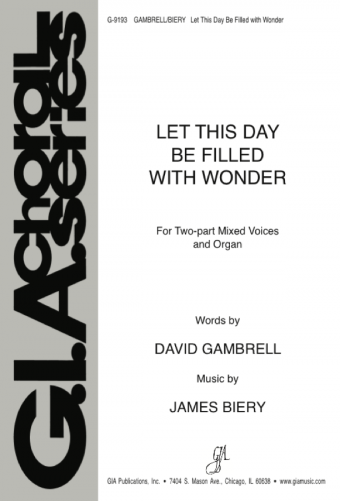 Let This Day Be Filled with Wonder
