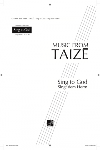 Sing to God / Singt dem Herrn