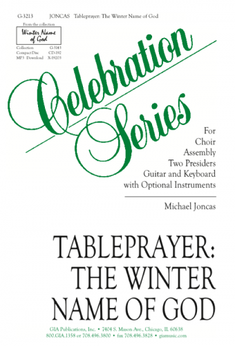 Tableprayer: Winter Name of God - Accompaniment edition