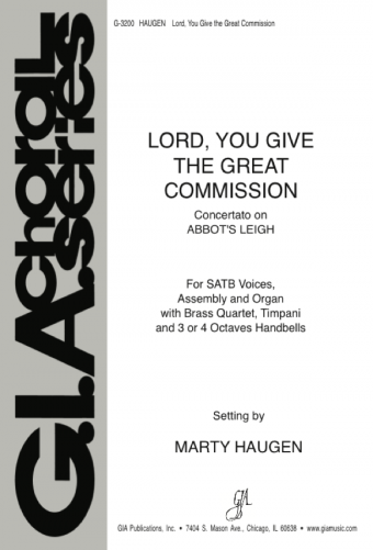 Lord, You Give the Great Commission - Handbell edition