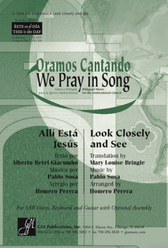 Allí está Jesús / Look Closely and See