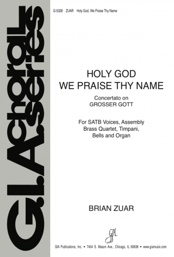 Holy God, We Praise Thy Name - Instrumental edition