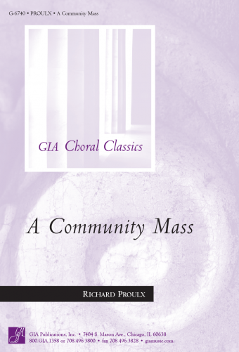 A Community Mass - Choral / Accompaniment edition