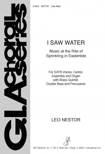 I Saw Water - Full Score and Parts
