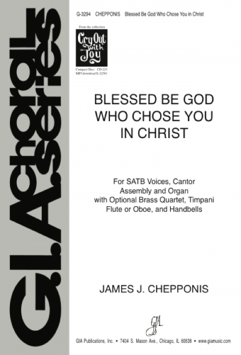Blessed Be God, Who Chose You in Christ - Instrument edition
