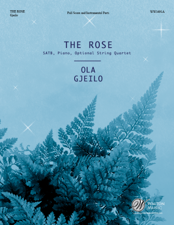 The Rose (SA) - Full Score and String Quartet Parts