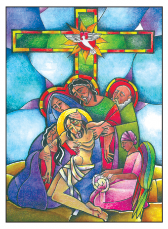 Sympathy card-single card