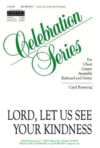 Lord, Let Us See Your Kindness