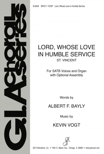 Lord, Whose Love in Humble Service