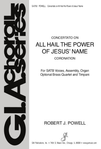 All Hail the Power of Jesus' Name - Instrument edition