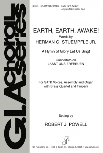 Earth, Earth, Awake! / A Hymn of Glory Let Us Sing!