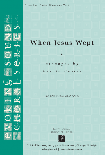 When Jesus Wept
