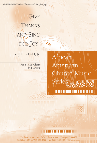 Give Thanks and Sing for Joy!