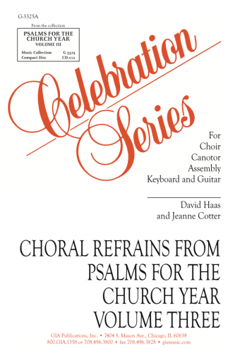 Psalms for the Church Year - Volune 3, Choral Refrains