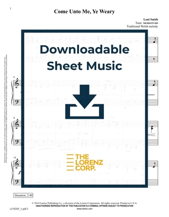 The God of Abraham Praise - Piano Sheet Music (Digital download)