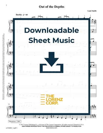 Out of the Depths - Piano Sheet Music (Digital download)