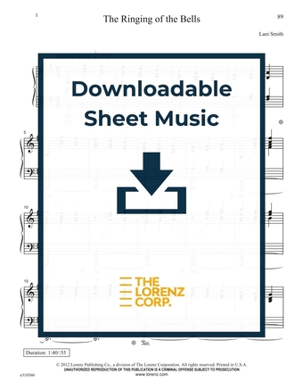 The Ringing of the Bells - Piano Sheet Music (Digital download)