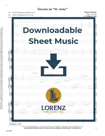 Toccata on 