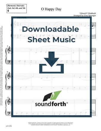 O Happy Day - Piano Sheet Music (Digital download)