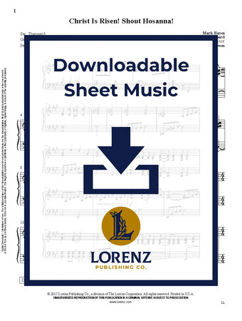 Crown Him with Many Crowns - Organ Sheet Music (Digital download)
