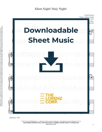 Silent Night! Holy Night! - Piano Sheet Music (Digital download)