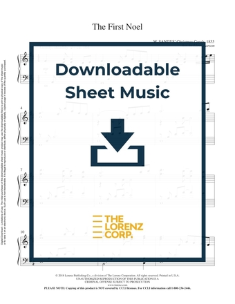 The First Noel - Piano Sheet Music (Digital download)