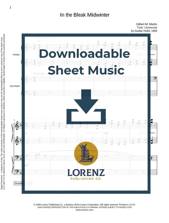 In the Bleak Midwinter (Piano 4-hand duet) - Downloadable Sheet Music