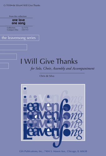 I Will Give Thanks - Guitar edition