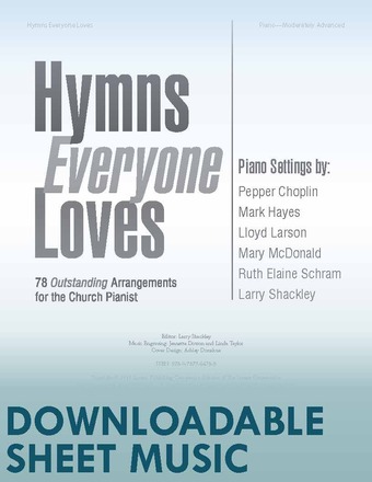 Hymns Everyone Loves - Piano collection (Digital download)