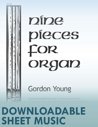 Nine Pieces for Organ - Organ Collection (3-staff) - Digital Download