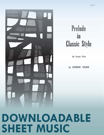 Prelude in Classic Style - Digital Download