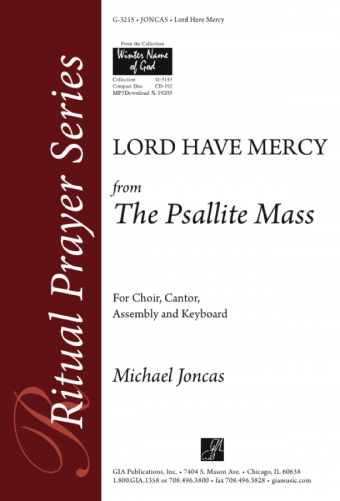Lord, Have Mercy - Instrument edition