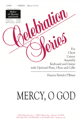Mercy, O God - Instrument edition