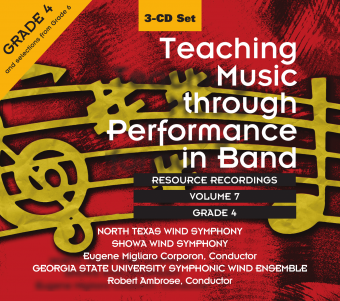 Teaching Music through Performance in Band - Volume 7, Grade 4
