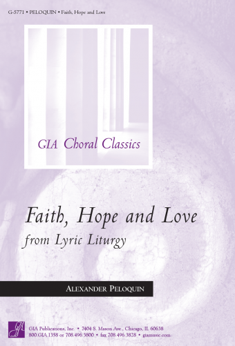 Faith, Hope, and Love from 
