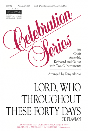 Lord, Who throughout These Forty Days - Instrument edition