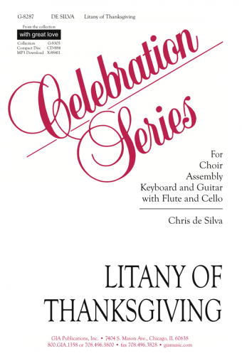 Litany of Thanksgiving - Instrument edition