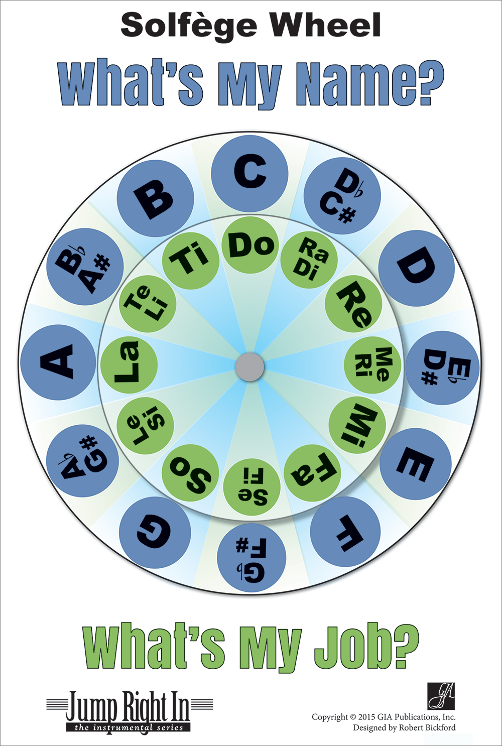 邦楽 Solfege GIA Publications - Solfège Wheel