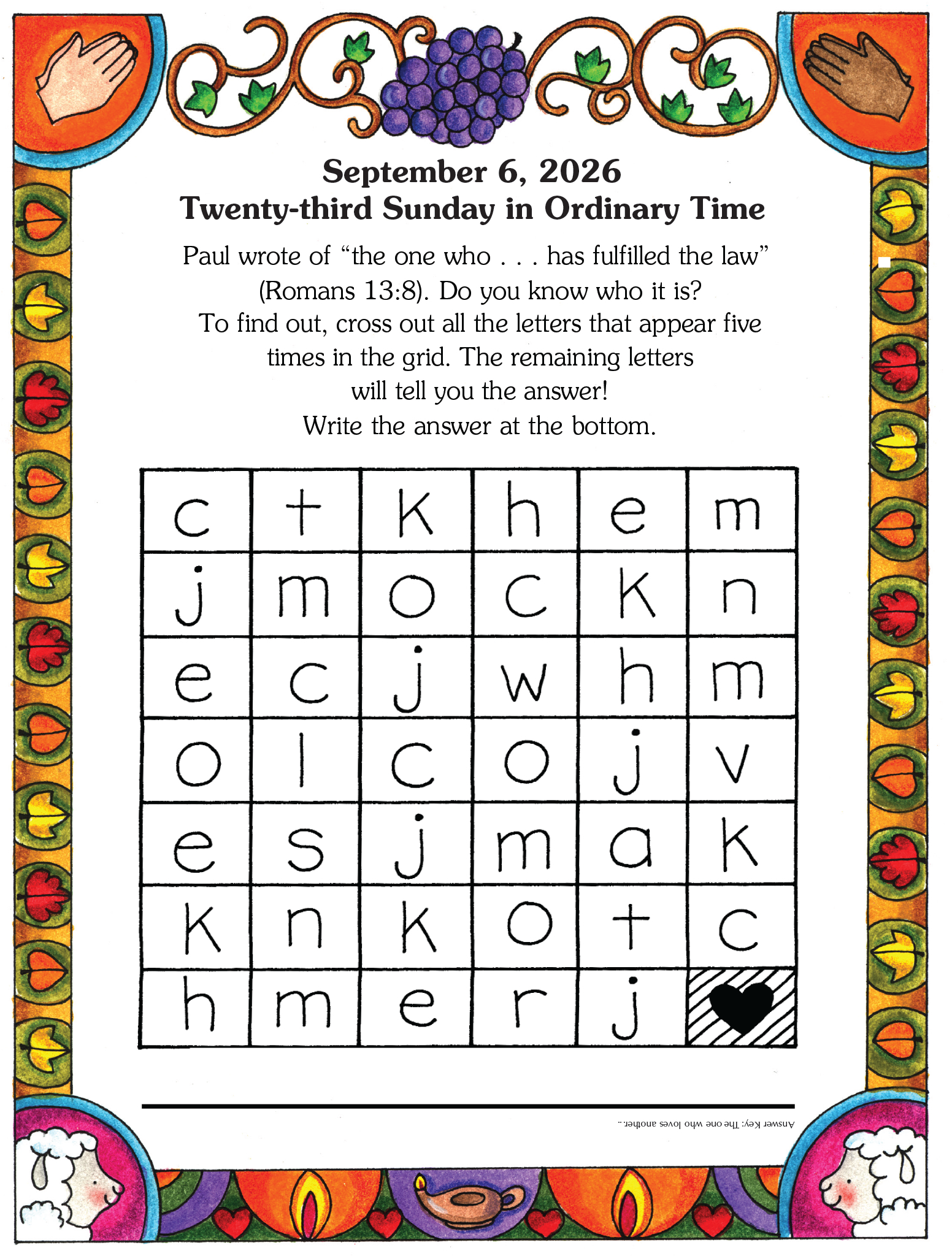 Catholic Corner: Children's Bulletins (Digital)