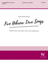 Five Hebrew Love Songs - Solo Soprano Version