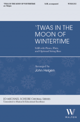 'Twas in the Moon of Wintertime (SAB)