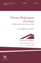 Christe Redemptor Omnium