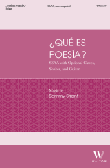 Qué es Poesía