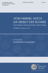 Von Himmel hoch, da rieselt der Schnee