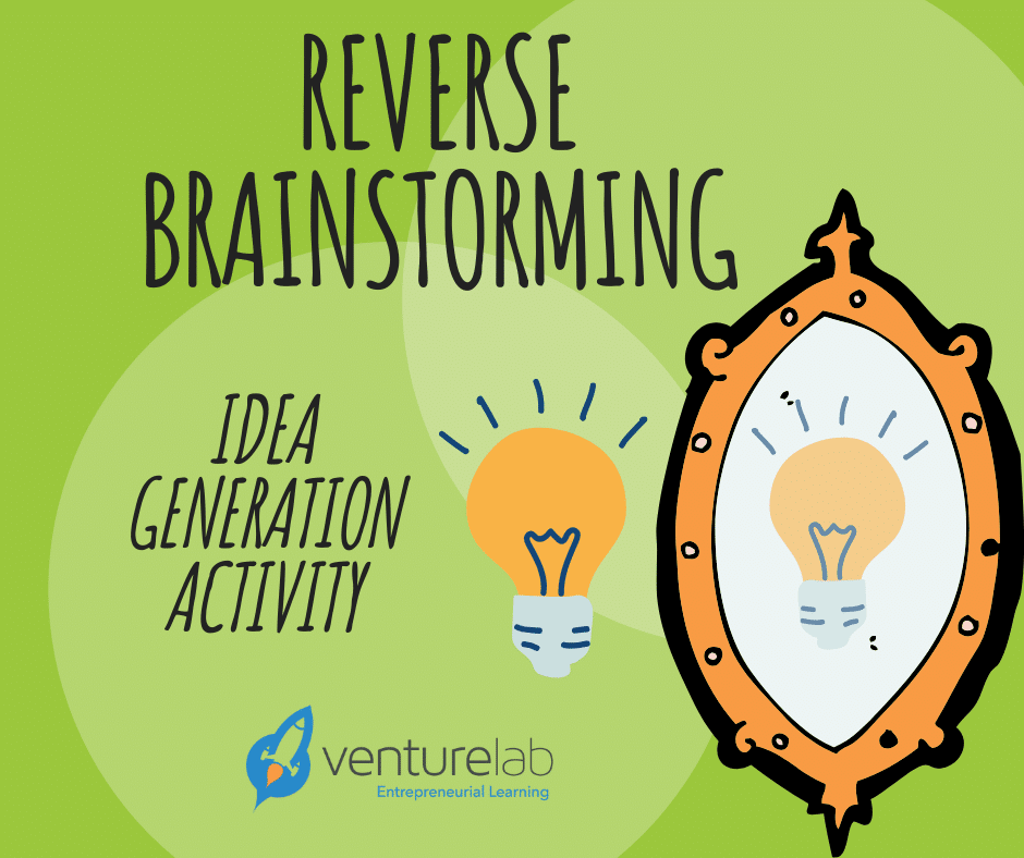 Reverse Brain Storming Activity for Leaning Pods