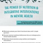 The Power of Nutrition & Integrative Interventions in Mental Health – Vicki Steine